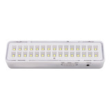 Luminária 30 Leds 12v 24v Para Central Luz De Emergência