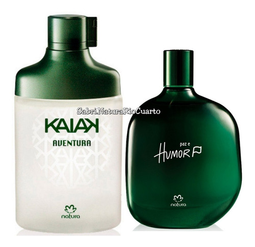 Natura Kit 2 Perfumes Masculinos: Kaiak + Humor A Eleccion