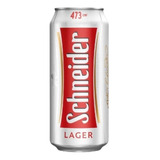 Cerveza Schneider Lager Lata De 473ml Pack 12u