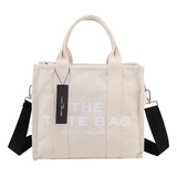 Marc Jacobs Bolsa The Tote Bag New Bolsa De Lona Nused G [u]