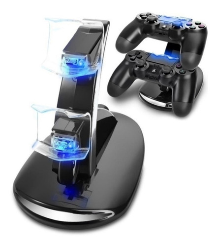 Cargador Doble Control Ps4 Usb 2 Joystick Dualshock