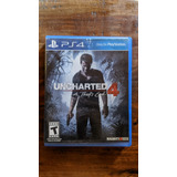 Juego Uncharted 4 A Thief's End Ps4 Original Fisico Usado