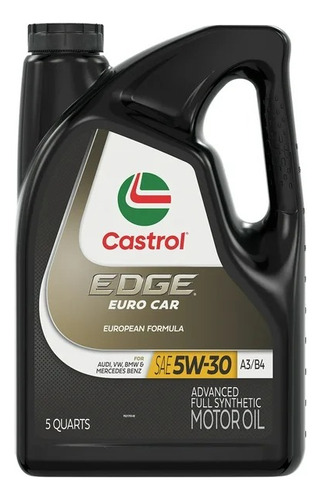 Aceite Castrol Edge 5w-30 A3/b4 Para Motor 100% Sintetico