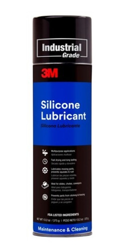 Lubricante De Silicona 3m En Aerosol New Wt 375g 