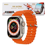 Smartwatch X8 Ultra Serie 8 Nfc 49mm Chamadas Android E Ios