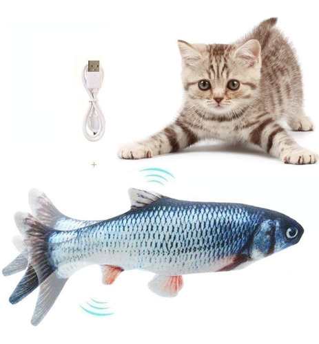 Juguete De Pescado Eléctrico Para Gatos