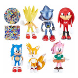 Sonic The Hedgehog Toys Para Niños, Sonic Series Figuras De 