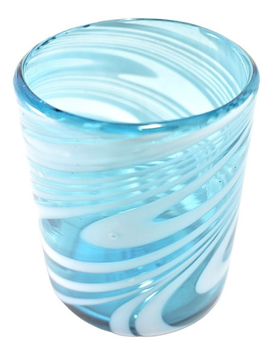 Vasos Vidrio Soplado | Set De 6 Piezas | 10 Oz. Poseidon