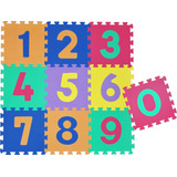 Tapete Juguete Niños Puzzle Numeros Fomi Interactivo 10 Unid