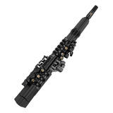 Saxofón Soprano Digital Yamaha Yds 120, Color Negro