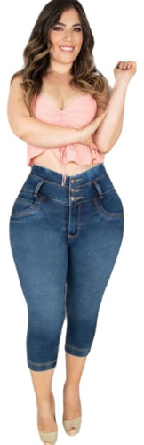 Jeans Taos Ts 643 Extras Cintura Levanta Pompas Strech