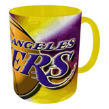 Mugs Lakers Pocillo Sport Color Amarillo