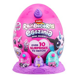 Rainbocorns Eggzania Mini Surprise Series 1 Fun Cor Rosa-chiclete