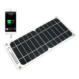 Cargador Solar Para Celular Con Panel De 10 W