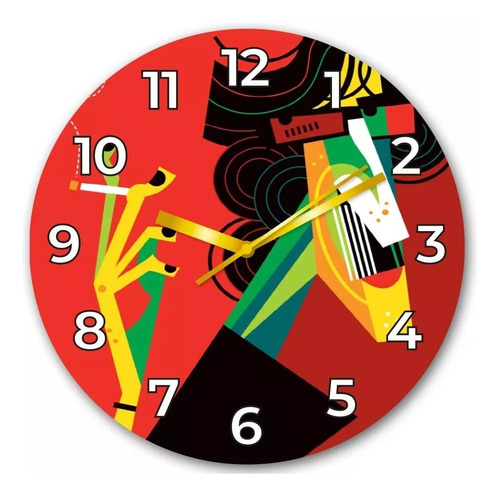 Reloj De Pared De Bandas De Rock The Beatles, Pink Floyd,etc