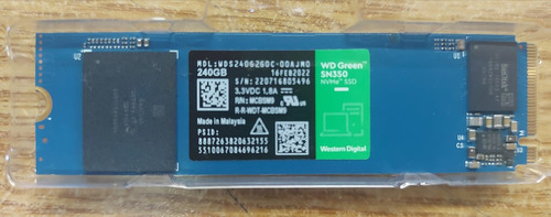 Disco Ssd Wd Green Sn350 240gb M.2 2280