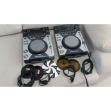 Par De Cdj 400 Pioneer Em Perfeito Estado E Funcionamento