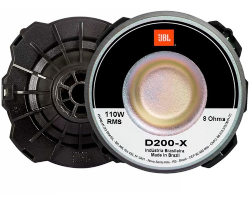 Jbl D200x Driver Corneta Compressão Diafragma Fenólico 110w