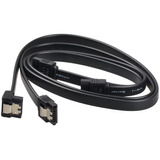 Cable De Datos Sata 3 Color Negro 50cm De Largo - 2 Cables