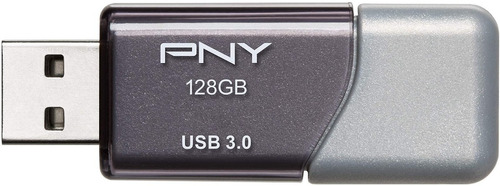 Memoria Usb 2021 Usb 3.0 Turbo Marca Pny Gris