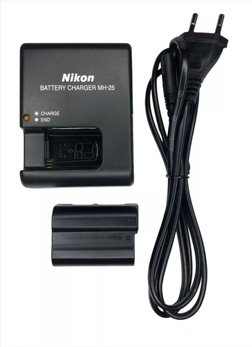 Bat-eria Nikon En-el15+carregador Mh-25 Z5,z6,z7d810a, Nova