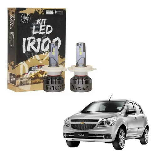 Kit Lamparas Chevrolet Agile - Cree Led Kobo Iron Dakar Csp