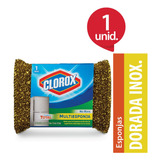 Clorox Esponja Dorada Inoxidable 1 Unidad