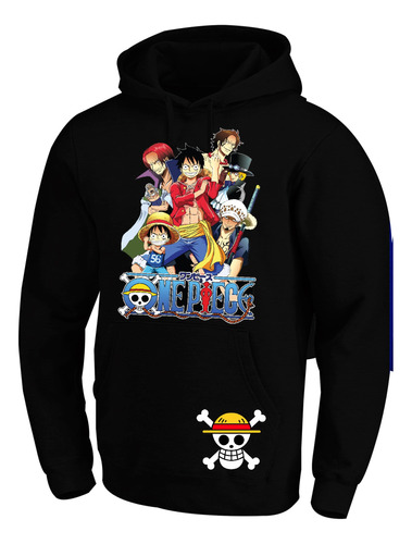 Sudadera One Piece Clasica Amigos Nakamas Familia