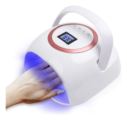 Lámpara Para Uñas Inalámbrica Uv-led 72w