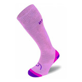 Brbl Calcetines De Ski Vancouver Jr. 2 Pares Rosado/violeta