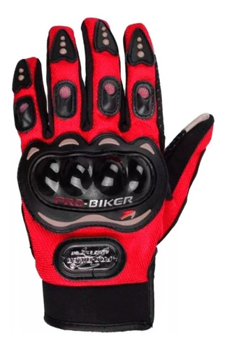 Guantes Moto Pro Biker Con Protecciones Varios Colores Top  