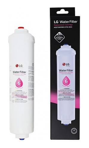 Filtro Refrigerador LG Adq736939 + Kit Manguera Y Conector