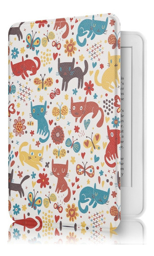 Capa Kindle Paperwhite Wb ® Ultra Leve Auto Liga/des Cor Cats