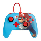 Controle Com Fio Powera Mario Punch - Switch