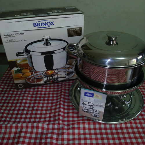 Réchaud Brinox 5,7l Inox