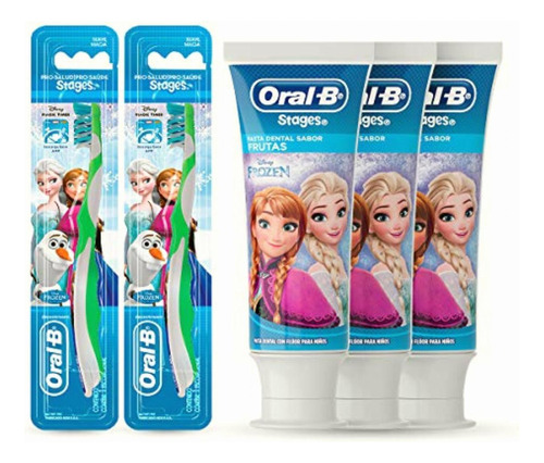 Oral- B Kids Cepillos Dentales Para Niños De Frozen 2