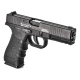 Pistola Co2 Fox G17  Replica Glock  + Garrafitas Y Balines