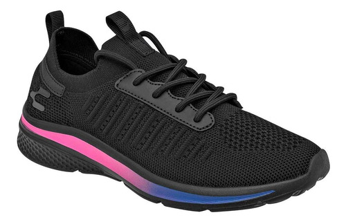 Charly Tenis Deportivo Para Mujer Negro, Código 104049-1