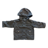Campera Rompeviento Cheeky Bebe Niño Talle L Gris