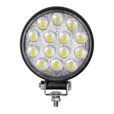 Faro Auxiliar Led Proyector Spot Flood 14 Led 42w Off Road 