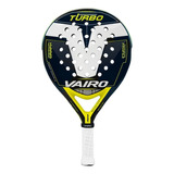 Paleta De Padel Vairo Grapheno Turbo Funda Cubre Pelotas Color Negro/amarillo