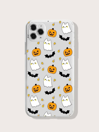 Funda Case Para iPhone Con Diseño De Halloween 