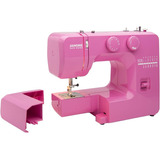 Máquina De Coser Janome Domestica, Recta, 15 Puntadas, Rosa