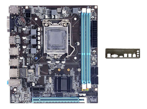 Placa Base H61+deflector Lga1155 M.2 Nvme, Soporte 2xddr3 Ra