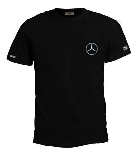 Camiseta 2xl - 3xl Logo Mercedes Benz Zxb