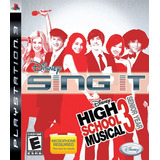 Juego Ps3 Disney Sing It High School Musical 3