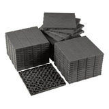 Deck Tiles Interconectables De Plástico, Aspecto Madera, Imp