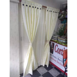 Cortinas Jackard Para Sala Medida 5 Metros Ancho X 2.60 Alto