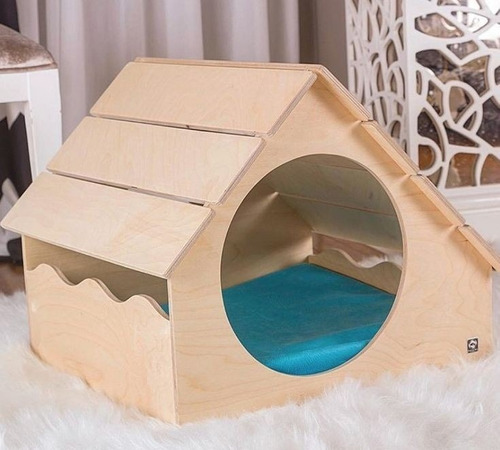 Vetor Casinha Pet Cachorro Gato Vetor Corte Laser Cnc Mdf