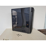 Gabinete Gamer Mancer Stealth 1 Fan Lateral Acrilico Preto